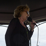 James Clemas perform with Blue Ray at Chepstow, June 2015
